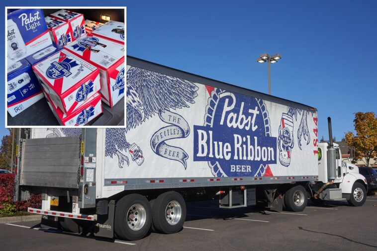 california-beer-heist-sees-50k-cans-vanish-with-pbr-truck,-as-iconic-booze-brand-begs-for-help:-‘solve-this-mystery’
