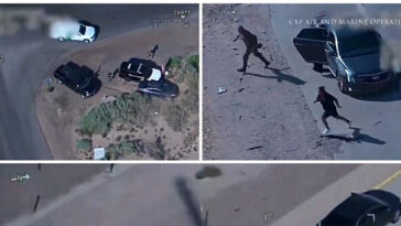 watch:-alleged-human-smugglers-lead-cops,-cbp,-ice-on-100-mph-violent-chase-near-texas-border