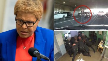 mayor-karen-bass-calls-for-lapd-reckoning-after-2-deadly-encounters-caught-on-video:-‘incredibly-difficult-to-watch’