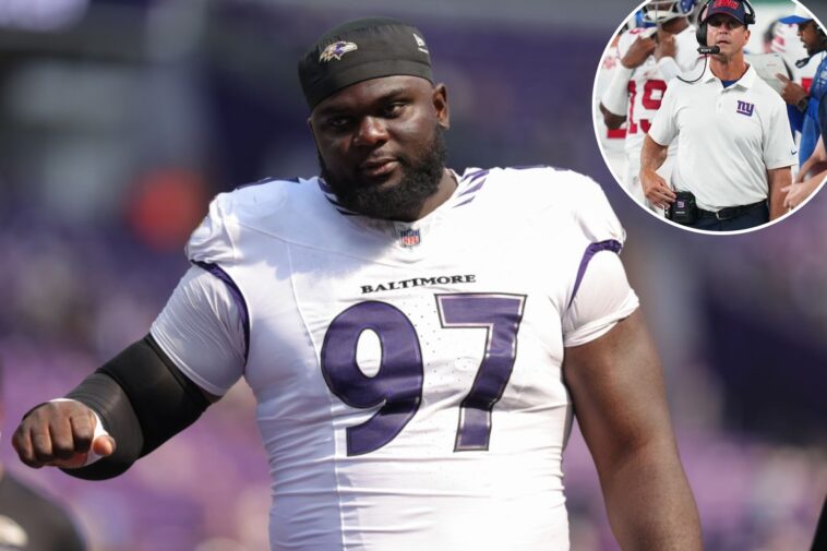 giants-beef-up-defensive-line-by-trading-for-ravens’-cj.-okoye-in-john-harbaugh-reunion