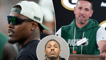 packers-coach-matt-lafleur-‘fully’-expects-josh-jacobs-to-be-on-team-after-disturbing-charges
