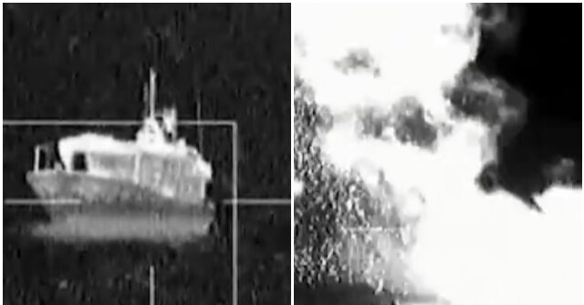 watch:-us.-military-sinks-boat-allegedly-used-as-‘floating-refueling-station’-for-drug-traffickers
