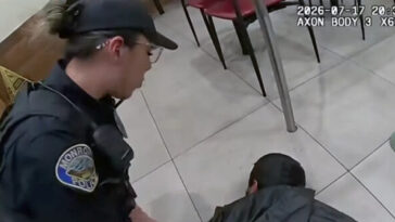 watch:-wanted-man-who-twice-evaded-cops-arrested-when-he-walks-into-their-lunch-spot