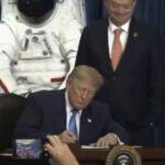 president-trump-unveils-us.-space-academy-during-ceremony-honoring-artemis-ii-astronauts-(video)