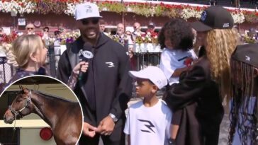 russell-wilson-wins-first-race-as-horse-owner-with-big-day-at-saratoga:-‘club-reign,-baby’