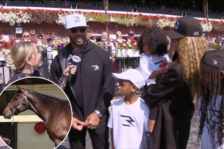 russell-wilson-wins-first-race-as-horse-owner-with-big-day-at-saratoga:-‘club-reign,-baby’