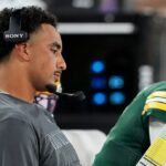 packers’-jordan-love-calls-offensive-plays-in-the-second-half-of-preseason-game,-sparks-late-comeback