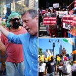 dem-pol-brad-lander-ripped-as-‘zionist-balls–k’-by-hate-filled-lefty-protesters-outside-hindu-nationalist-speech-at-msg