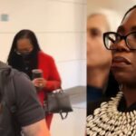 watch:-dei-justice-ketanji-brown-jackson-still-playing-covid-theater,-performatively-masked-up-at-dc-airport