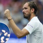 daniil-medvedev’s-12-pieces-of-chewed-gum-helped-aid-us-open-win-—-and-were-left-out-for-all-to-see