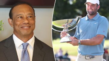 tiger-woods-sends-message-to-scottie-scheffler-after-being-passed-as-all-time-pga-tour-earner