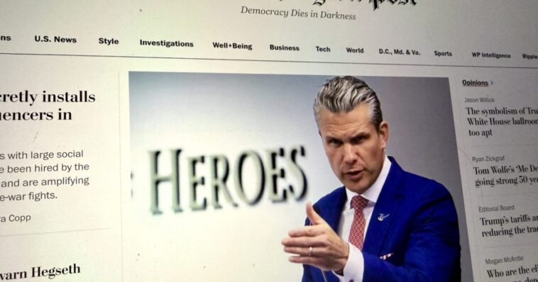 bezos-owned-washington-post-publishes-classified-pentagon-orders-book-during-active-combat-with-iran-—-pentagon-calls-it-a-crime-and-a-“betrayal-of-the-force”