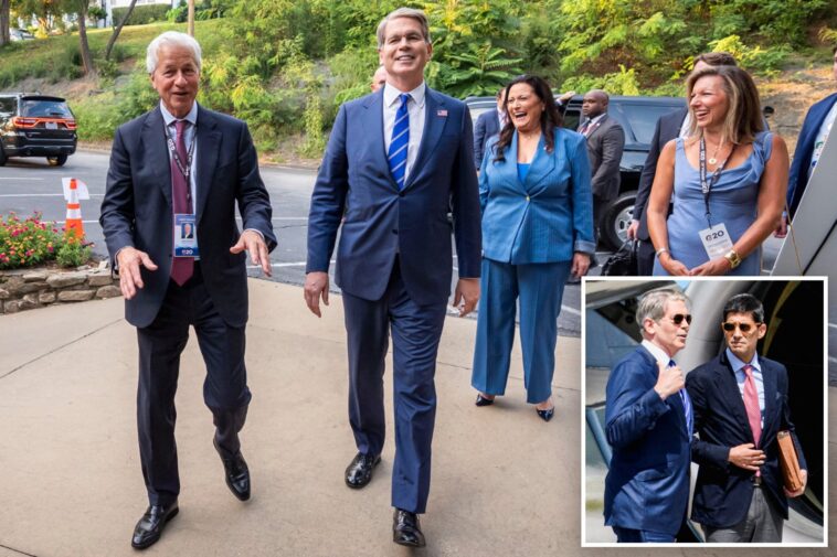 smiling-scott-bessent-arrives-at-g20-finance-meeting-with-vow-to-make-iran-‘come-to-their-senses’