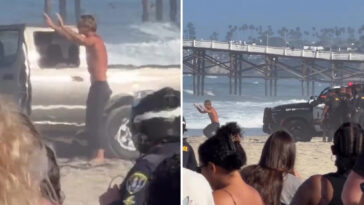 wild-police-chase-ends-on-pacific-beach-in-california-in-front-of-sunbathers