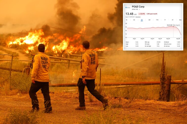 california’s-biggest-utility-in-crisis-mode-as-shares-fall-off-a-cliff-and-insurers-smell-blood