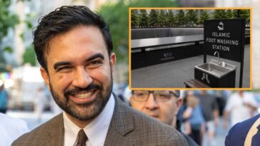 mamdani-installs-muslim-foot-washing-station-at-9/11-memorial