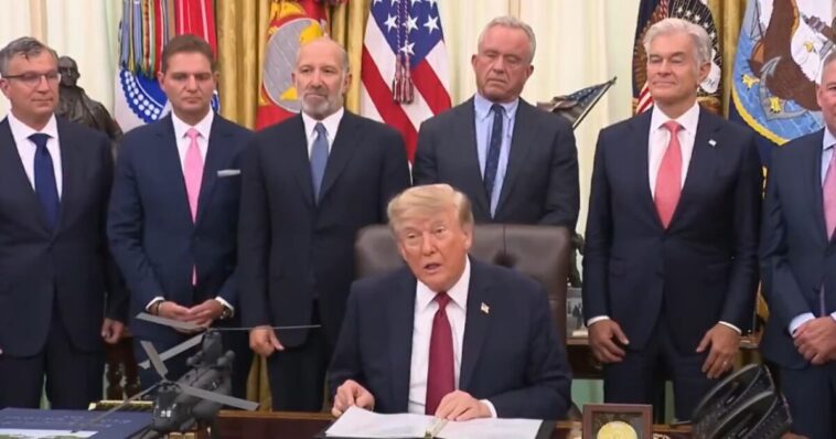 watch-live:-president-trump-makes-announcement-on-healthcare-affordability