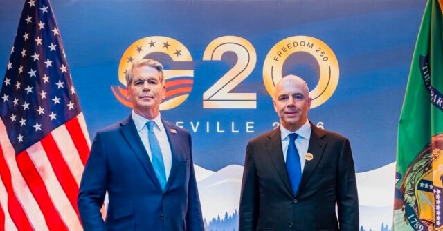 exclusive:-scott-bessent,-russian-finance-minister-anton-siluanov-meet-at-g20