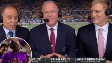 brian-kelly-will-‘have-to-get-better’-after-cbs-sports-debut-mocked