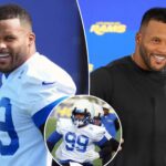 aaron-donald-drops-two-word-signature-warning-on-new-rams-trading-card