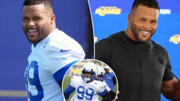 aaron-donald-drops-two-word-signature-warning-on-new-rams-trading-card