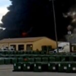 massive-chemical-fire-erupts-at-electrical-transformer-plant-in-mississippi,-forcing-evacuation