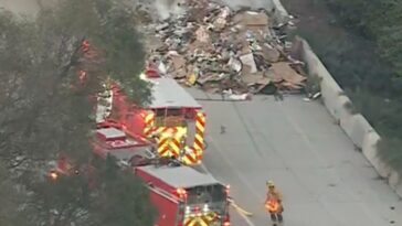 mayhem-on-critical-california-freeway-ramp-as-semitruck-erupts-in-flames