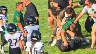 pennsylvania-kids-football-game-descends-into-chaos-as-coaches-trade-blows