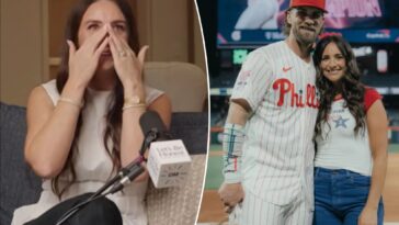bryce-harper’s-wife-gets-emotional-discussing-the-hardest-part-of-being-married-to-a-pro-athlete