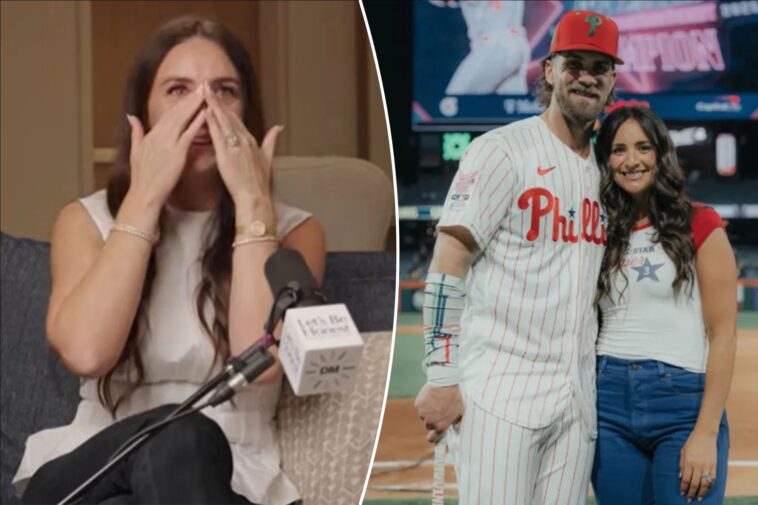bryce-harper’s-wife-gets-emotional-discussing-the-hardest-part-of-being-married-to-a-pro-athlete