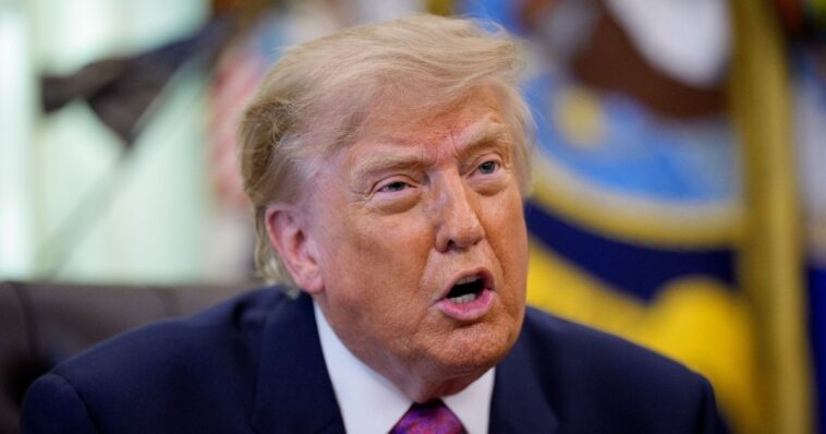 video:-trump-can’t-hold-back-after-reporter-asks-if-he-plans-to-nuke-a-militarily-defeated-iran:-‘stupid’
