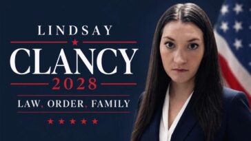 lindsay-clancy-surges-to-commanding-lead-as-2028-democrat-front-runner