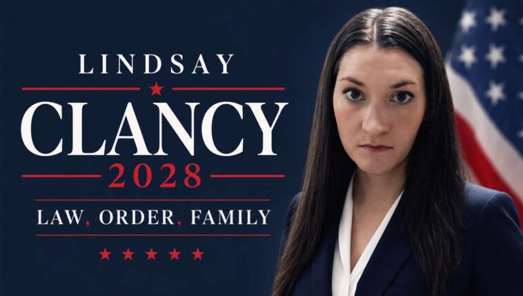 lindsay-clancy-surges-to-commanding-lead-as-2028-democrat-front-runner