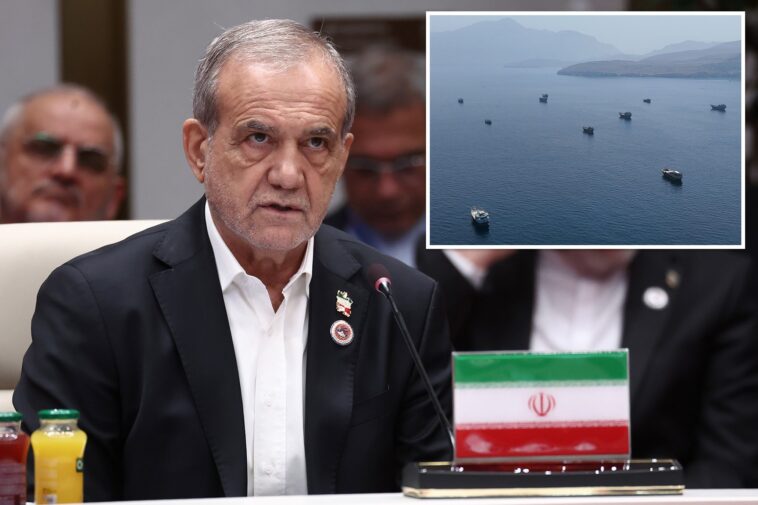 two-supertankers hit-in-the-strait-of-hormuz-—-as-iran-president-extends-olive-branch