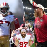 george-kittle-more-likely-than-nick-bosa-to-play-in-49ers’-opener-vs.-rams