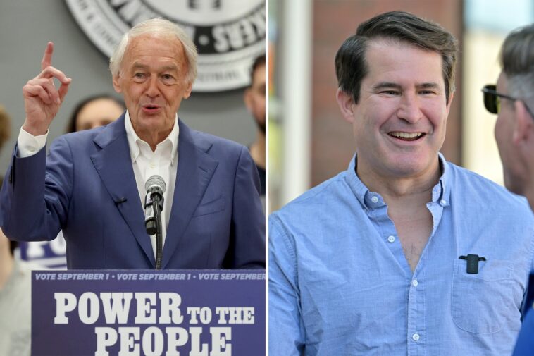 incumbent-ed-markey,-80,-defeats-seth-moulton,-47,-in-massachusetts-democratic-senate-primary 