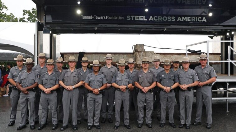 massive-world-trade-center-steel-beam-arrives-at-west-point,-uniting-9/11-heroes-with-generation-sent-to-war