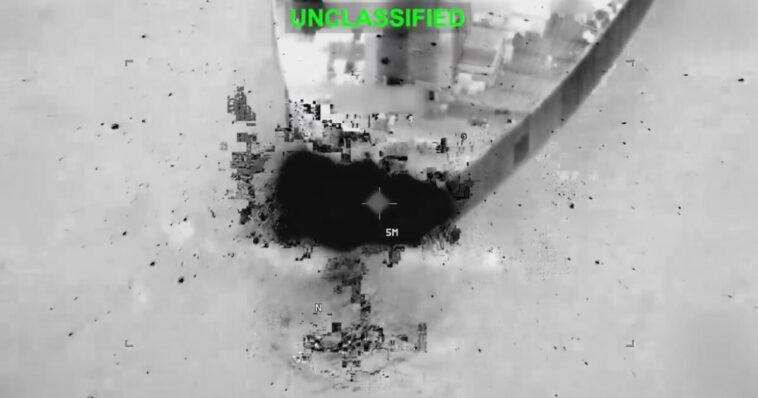 centcom-releases-unclassified-footage-of-us-military-strikes-on-irgc-targets-(video)