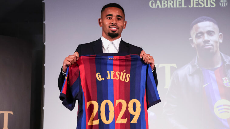 barcelona-completes-transfer-deadline-day-deal-for-gabriel-jesus-from-arsenal