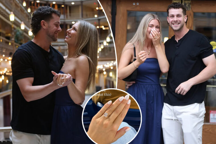blue-jays’-ernie-clement-gets-engaged-to-longtime-girlfriend-in-middle-of-road-trip
