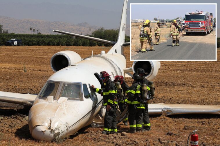 private-jet-crash-lands-in-field-near-small-california-airport