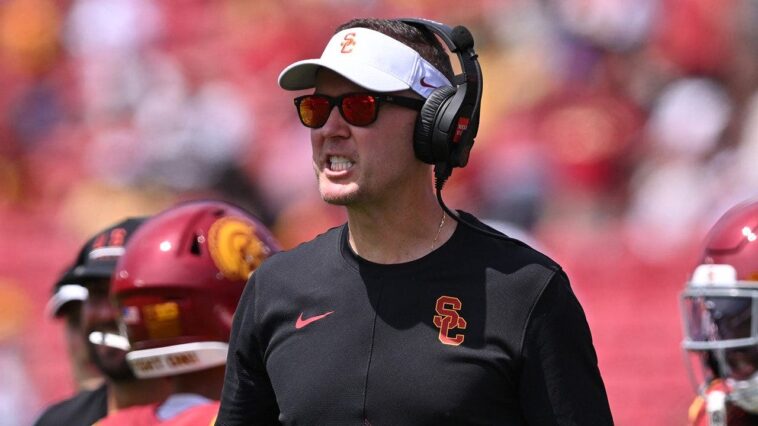 lincoln-riley-dismisses-empty-seats-controversy-as-a-‘false-narrative’-after-low-attendance-usc-home-opener