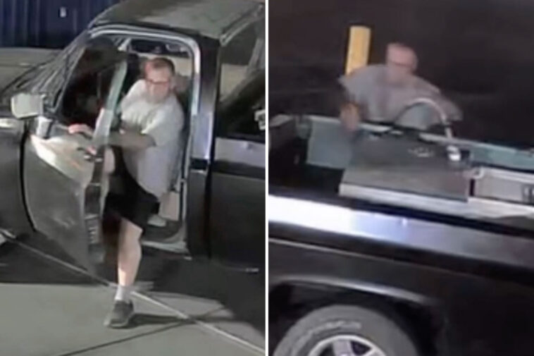 moment-brazen-thief-caught-sucking-$2,500-in-gas-from-underground-tanks-at-california-gas-station