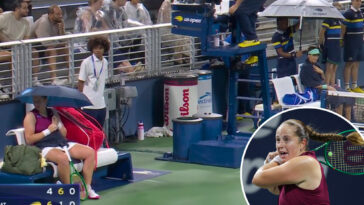 jelena-ostapenko-goes-viral-after-drawing-laughs-for-tiny-umbrella-at-us-open