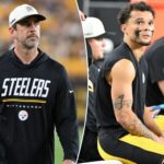 aaron-rodgers-sends-warning-to-steelers’-roman-wilson-over-interception:-‘i-don’t-think-he’s-going-to-do-that-again’