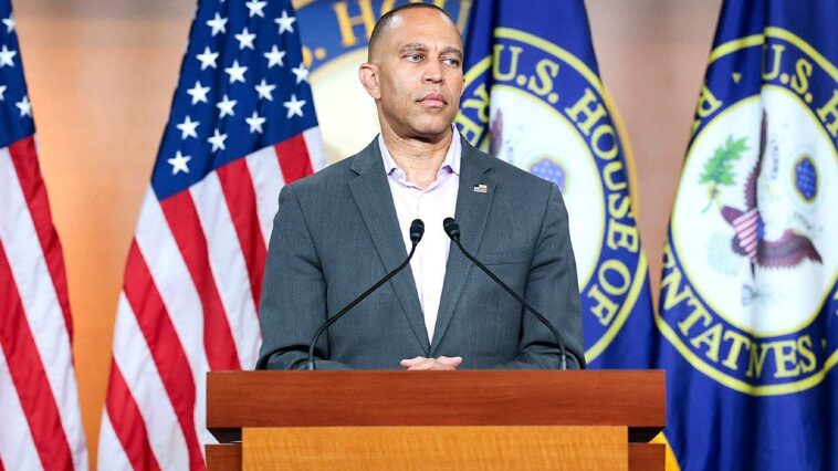 33-house-dems-break-with-jeffries-as-party-fractures-over-israel
