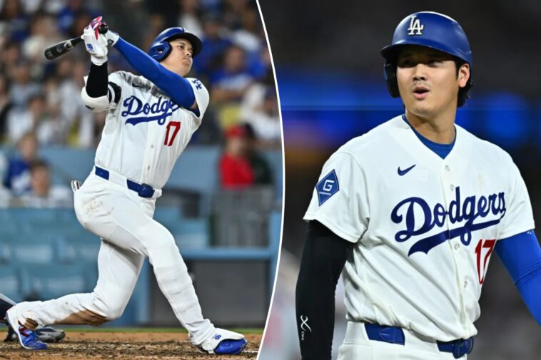 shohei-ohtani-out-of-dodgers-lineup-as-injury-problems-get-worse