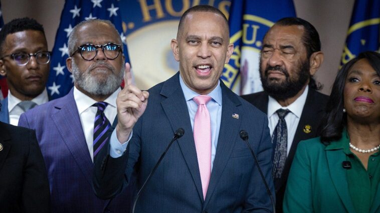 jeffries-threatens-‘serious-response’-after-democrats-help-gop-advance-anti-socialism-vote