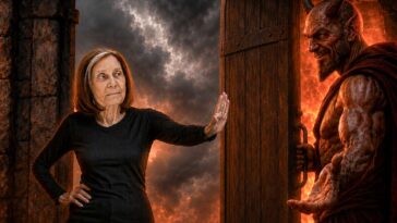 powerful:-gloria-steinem-refuses-to-allow-satan-to-hold-door-to-hell-open-for-her