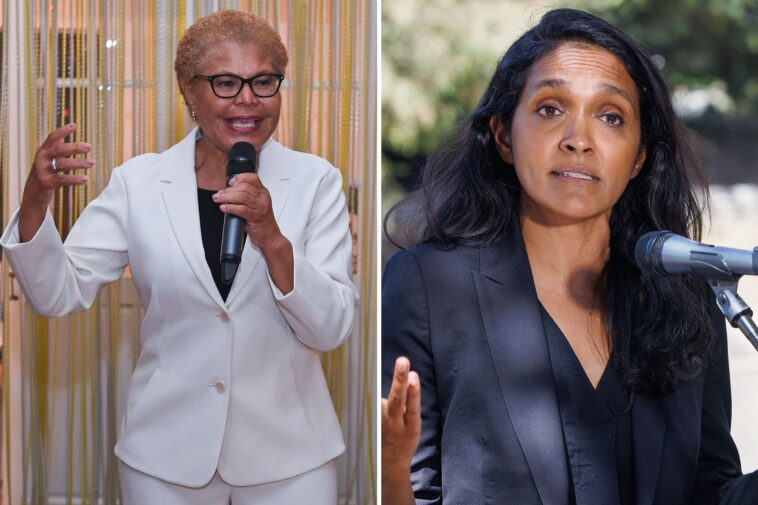 nithya-raman-wins-democratic-socialists’-endorsement-in-bid-to-unseat-la-mayor-karen-bass